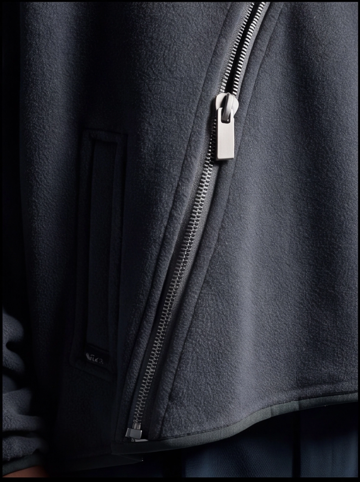 Zip-Up Asymétrique